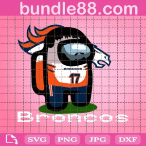 Denver Broncos Among Us Svg