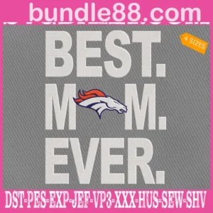 Denver Broncos Embroidery Files