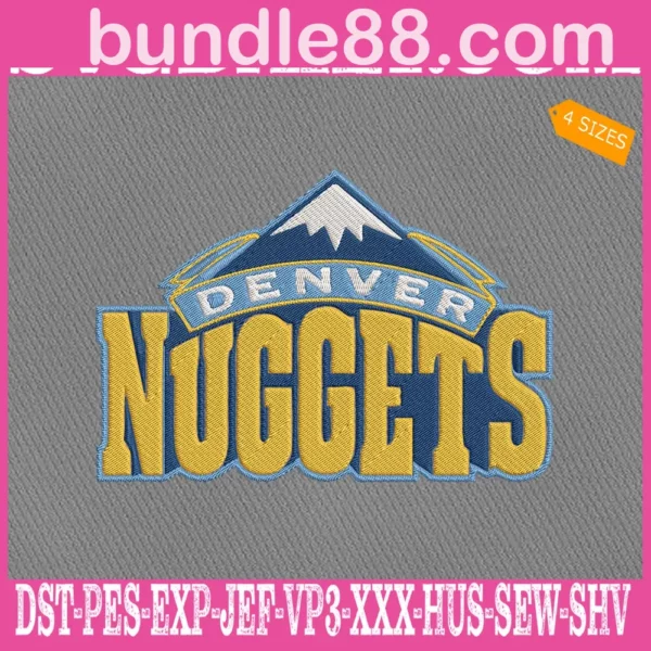 Denver Nuggets Embroidery Machine