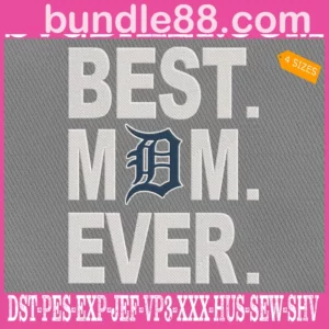 Detroit Tigers Embroidery Files