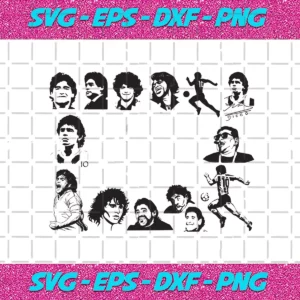 Diego Maradona Svg