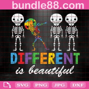 Different Is Beautiful Svg