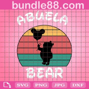 Disney Abuela Bear Svg