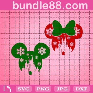 Disney Christmas Svg