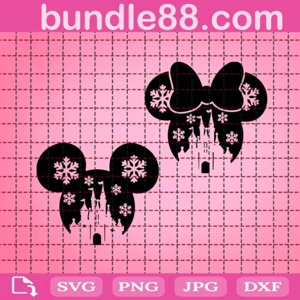 Disney Christmas Svg