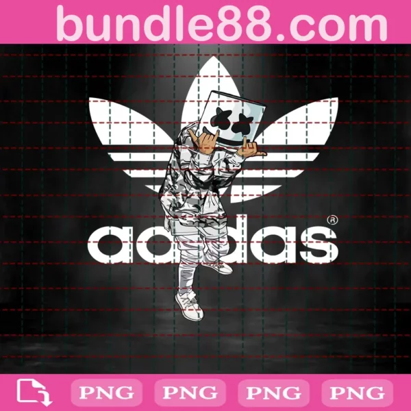 DJ Marshmello Adidas Png