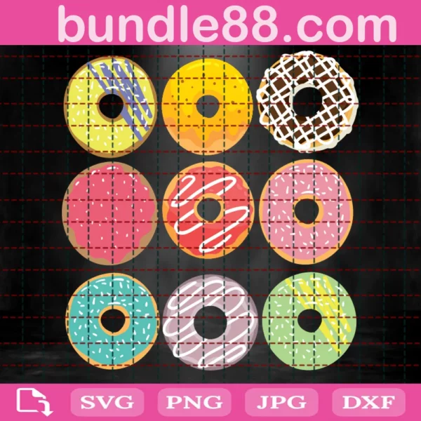 Donut Svg, Donut Svg