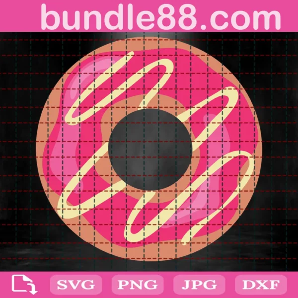 Donut Svg, Doughnut Svg