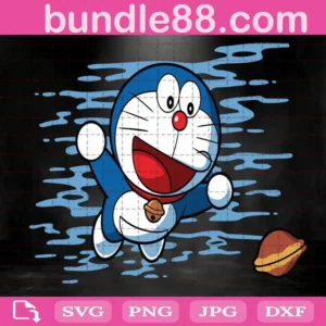 Doraemon Svg, Doraemon Cartoon Svg