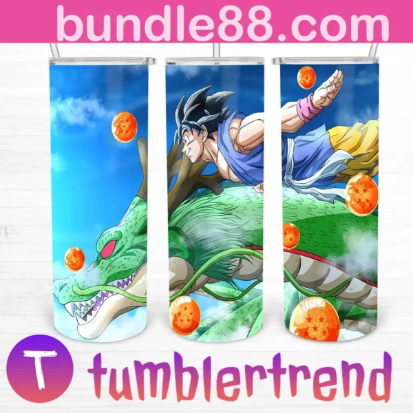 Dragon Ball Anime Skinny 20oz