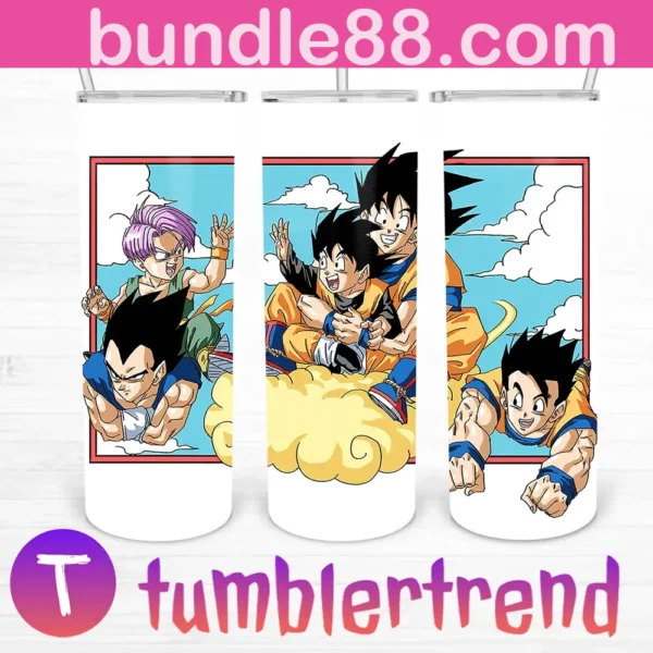 Dragon Ball Characters 20oz Skinny