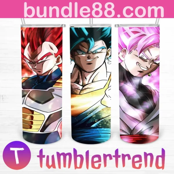 Dragon Ball Super 20oz Tumbler Skinny