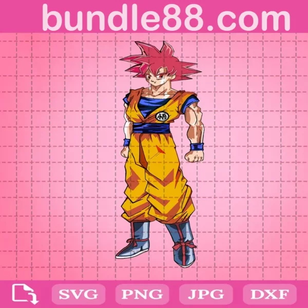 Dragon Ball Svg, Goku Dragon Ball Svg