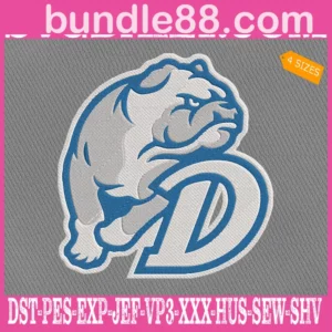 Drake Bulldogs Embroidery Machine