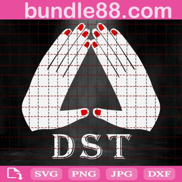 Dst Delta Hand Symbol Svg