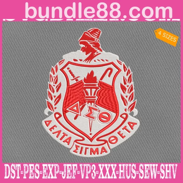 DST Emblem Embroidery Files