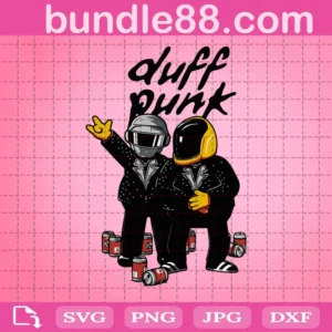 Duff Punk Svg, Daft Punk Svg