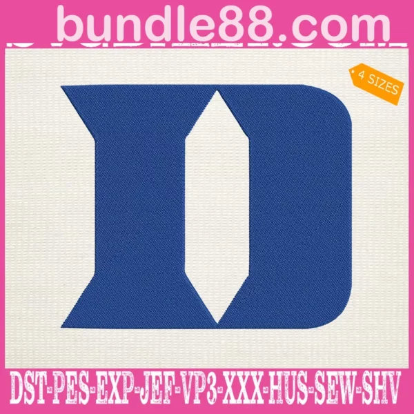 Duke Blue Devils Embroidery Machine