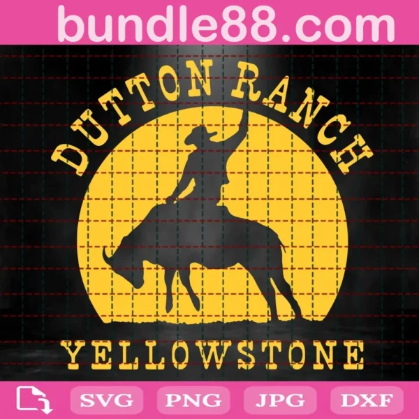 Dutton Ranch Yellowstone Svg