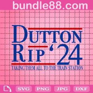 Dutton Rip 2024 Svg