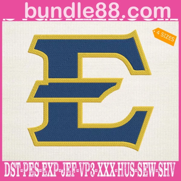 East Tennessee State Buccaneers Embroidery Machine