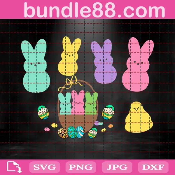 Easter Peeps Svg