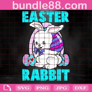 Easter Rabbit Svg