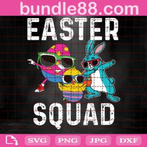 Easter Squad Svg