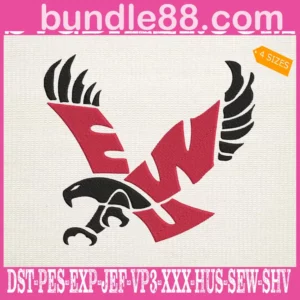 Eastern Washington Eagles Embroidery Machine