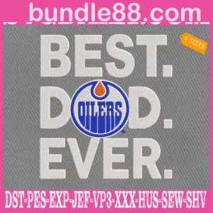 Edmonton Oilers Embroidery Files