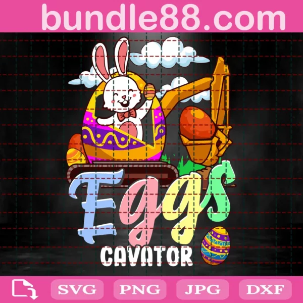 Eggs Cavator Svg