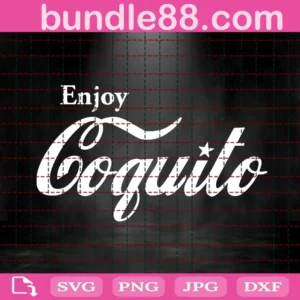 Enjoy Coquito Svg