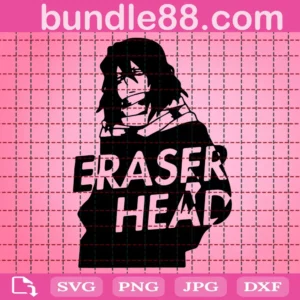 Eraser Head Svg, One For All Svg