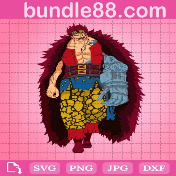 Eustass Kid Svg, One Piece Svg