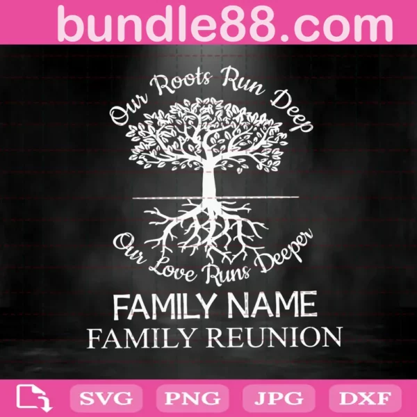 Family Reunion Svg