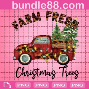 Farm Fresh Christmas Trees Png