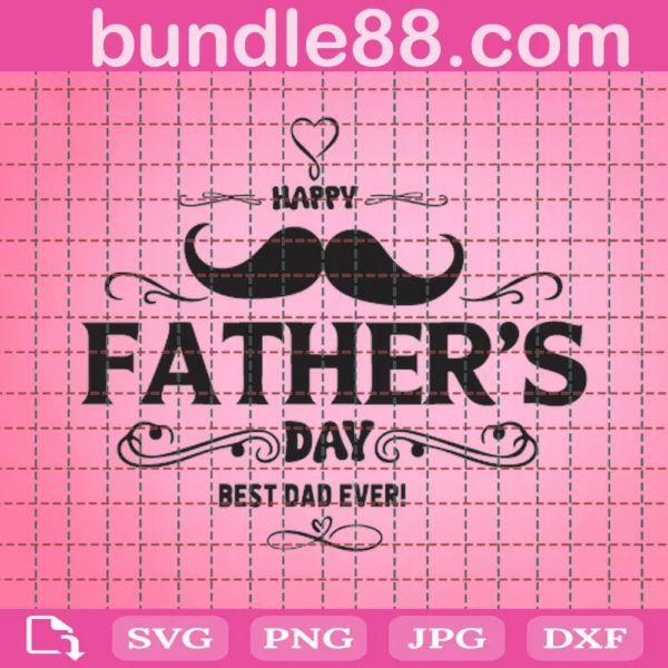 Fathers Day Svg, Happy Fathers Day Svg