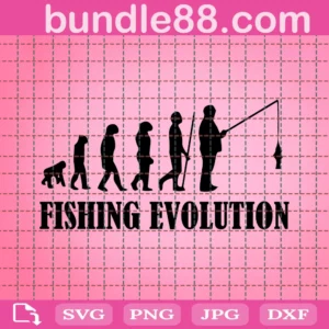 Fishing Svg, Fishing Evolution