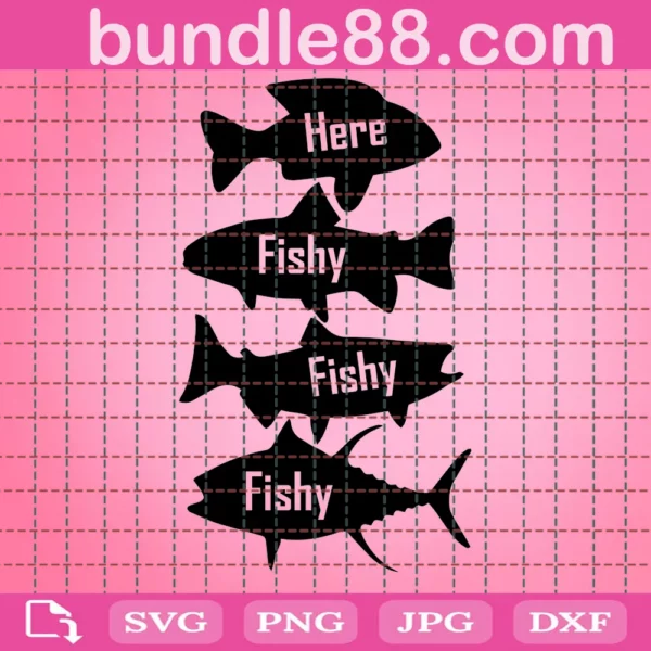 Fishing Svg, Fishy Svg