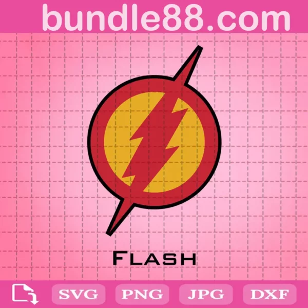 Flash Logo, Avengers Svg