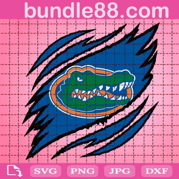 Florida Gators Claws Svg