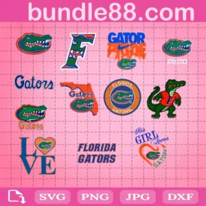 Florida Gators Ncaa Svg Bundle