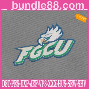 Florida Gulf Coast Eagles Embroidery Machine