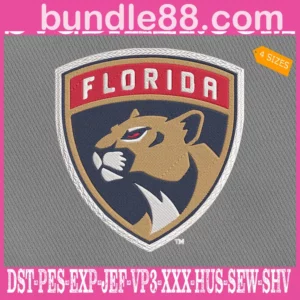 Florida Panthers Embroidery Files