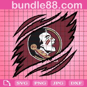 Florida State Seminoles Claws Svg