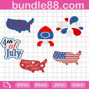 Fourth Of July Svg Free