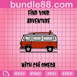 Fraternity Find Your Adventure With Chi Omega Svg