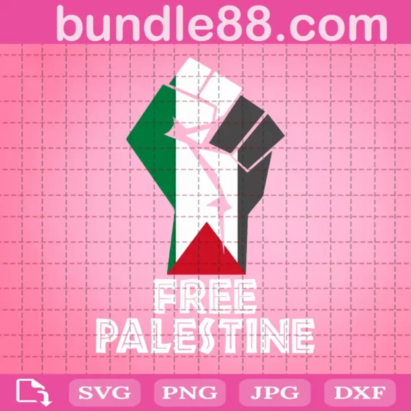 Free Palestine Svg