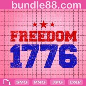 Freedom 1776 Svg