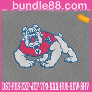 Fresno State Bulldogs Embroidery Machine